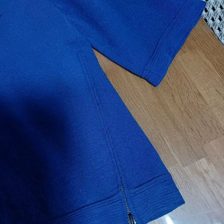 [BUNJANG] SJSJ Cobalt Blue Round Neck Shirt / SJSJ 코발트블루 라운드셔츠