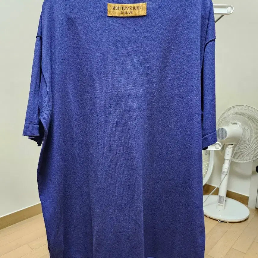 [BUNJANG] Louis Vuitton Script Logo Short Sleeve Intarsia Knit XL / 정품)루이비통 스크립트 로고 반팔 인타르시아니트 XL