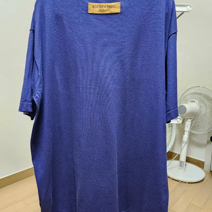 [BUNJANG] Louis Vuitton Script Logo Short Sleeve Intarsia Knit XL / 정품)루이비통 스크립트 로고 반팔 인타르시아니트 XL
