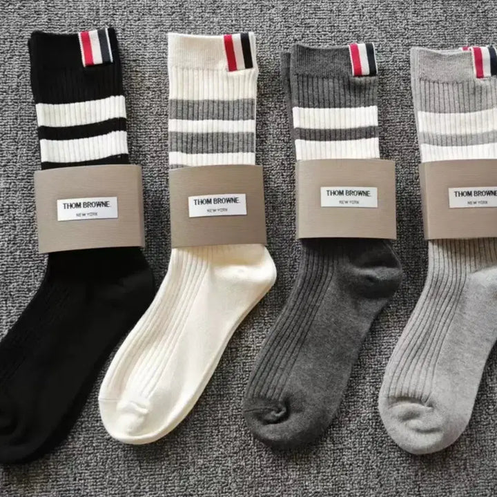 [BUNJANG] Thom Browne Stripe Socks / 톰브라운 스트라이프 양말