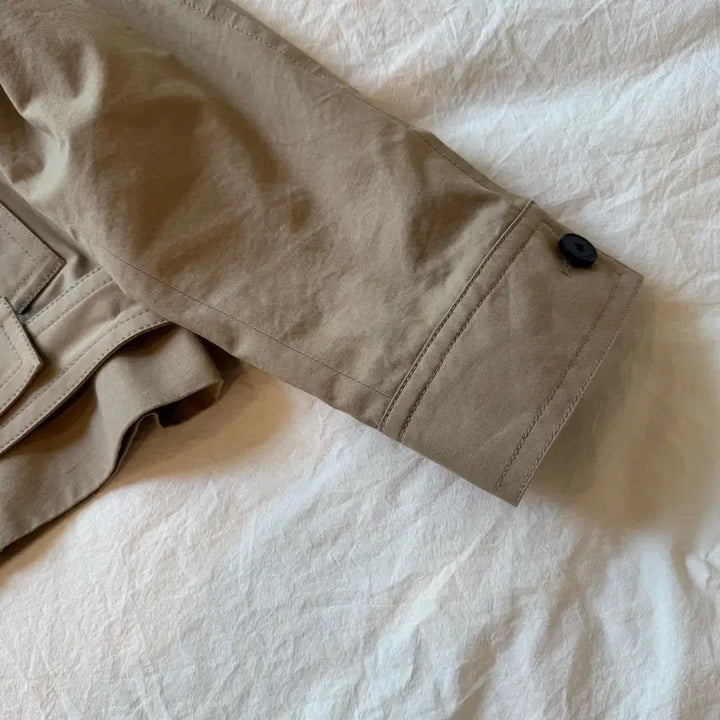 [BUNJANG] KUHO PLUS Trench Short Jacket / 구호플러스 트렌치 숏 자켓