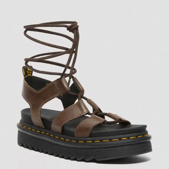 [BUNJANG] Dr. Martens Natilla Brown Sandals / [새상품] 닥터마틴 나틸라 브라운 샌들