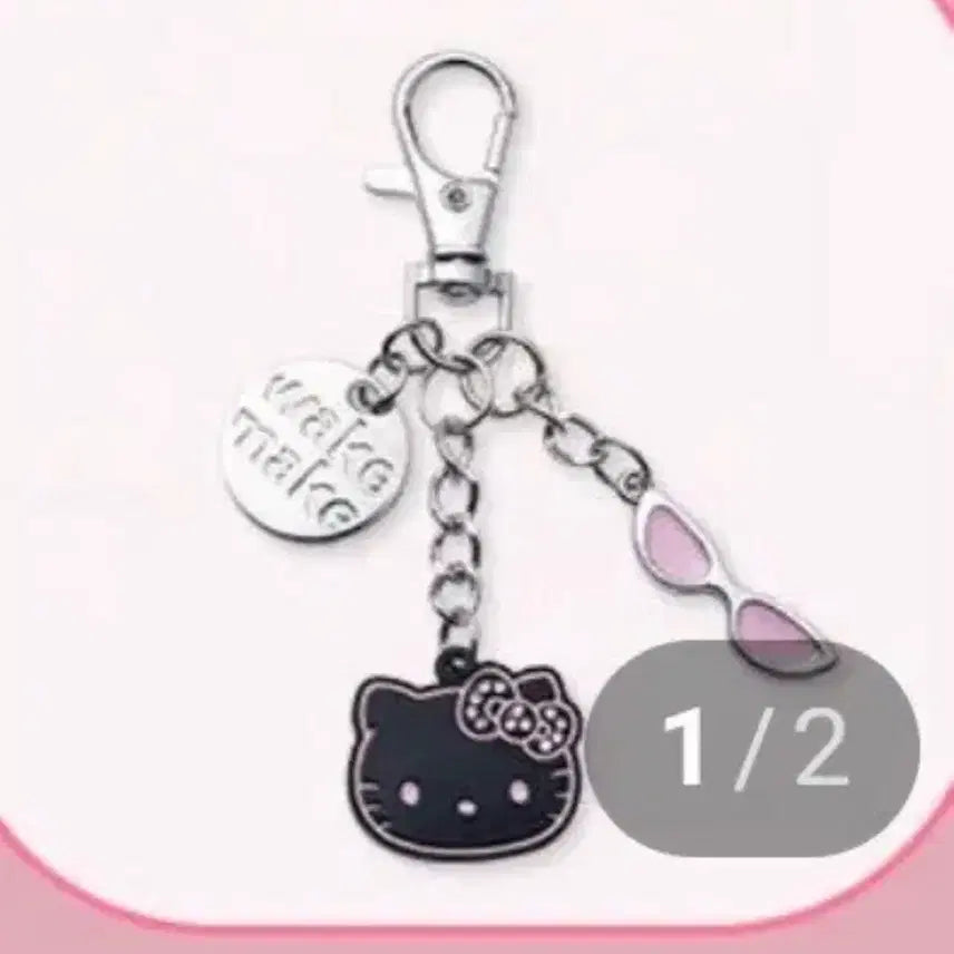 [BUNJANG] WakeMake Hello Kitty Charm Keychain / 헬로키티 웨이크메이크 참 키링