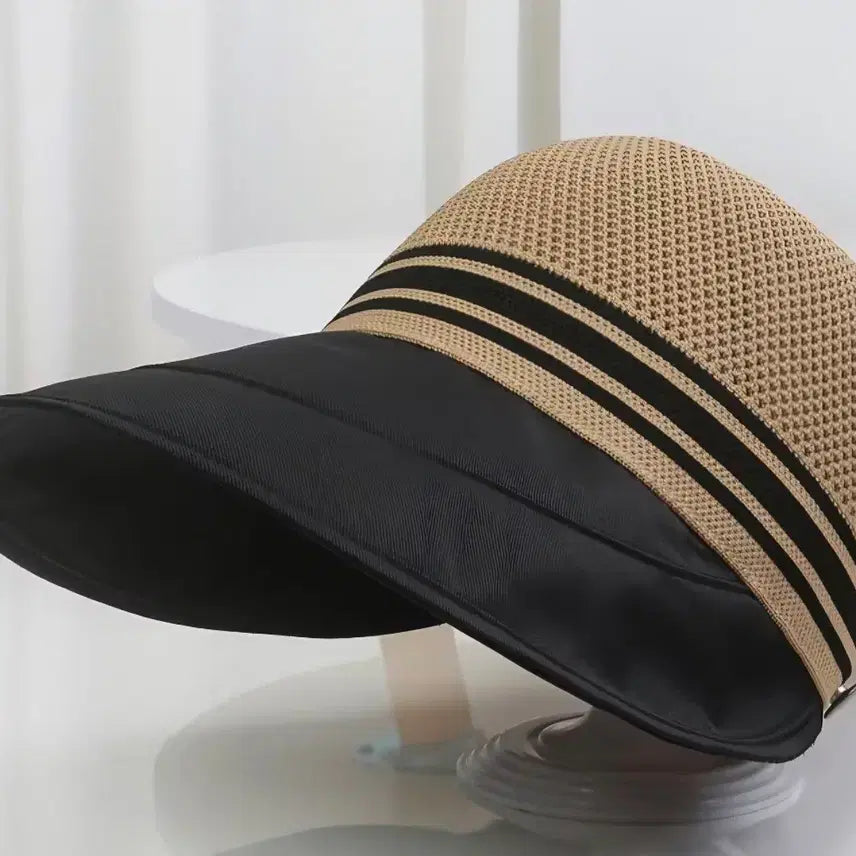 [BUNJANG] Sun Cap Mesh Hat - Black/Beige/Brown / 여름 썬캡 여성 메쉬 모자 블랙/베이지/브라운