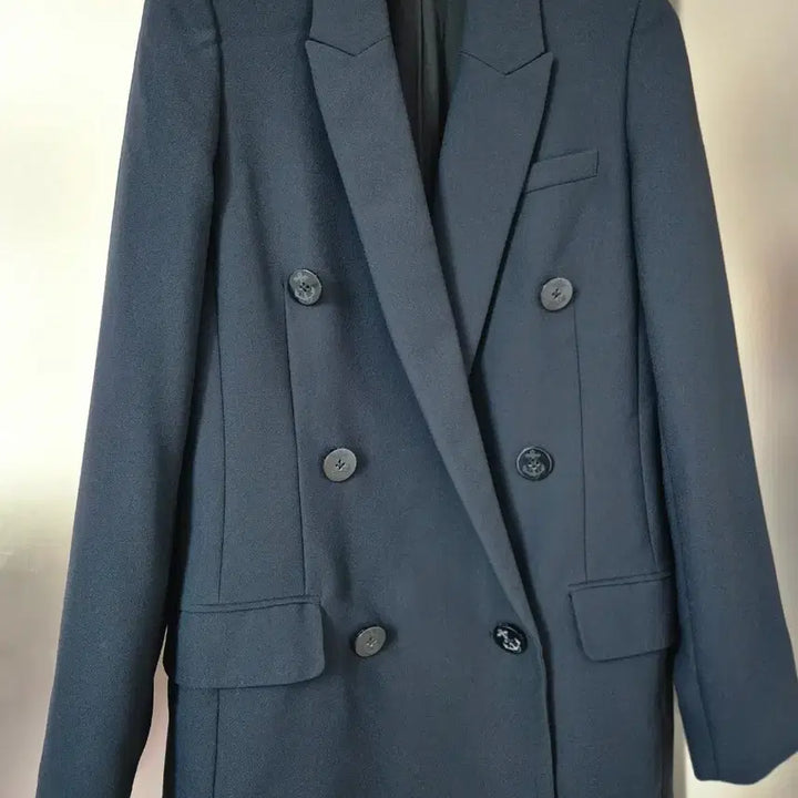 [SOLD OUT] 올세인츠 블랙 더블 버튼 자켓 UK6