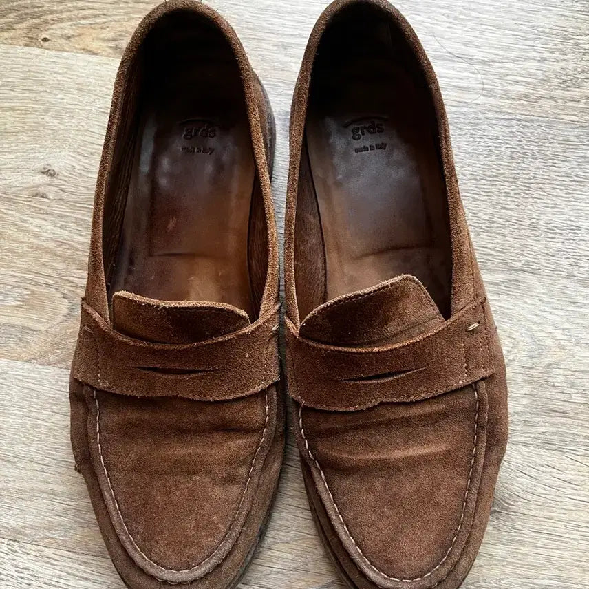 [BUNJANG] Grds Suede Loafers Brown / 그라더스 grds 스웨이드 로퍼 브라운 290