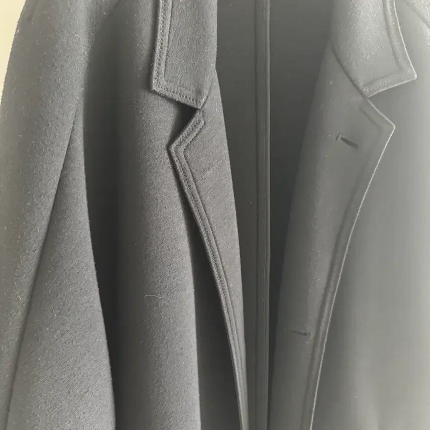 [BUNJANG] Solid Homme Neoprene Coat / 솔리드옴므 네오프렌 코트