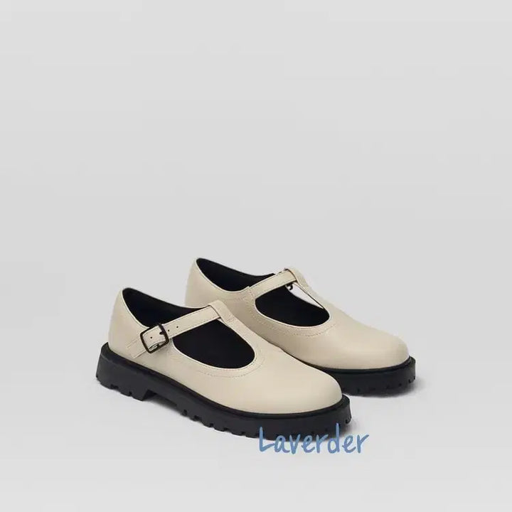 [SOLD OUT] 자라 메리제인 플랫 플랫폼 구두 37