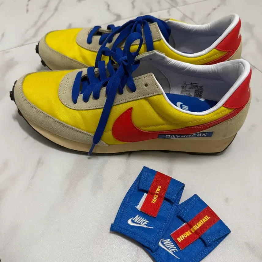 [BUNJANG] Nike Daybreak BRS Speed Yellow Sneakers / 270 나이키 데이브레이크 brs 스피드 옐로우