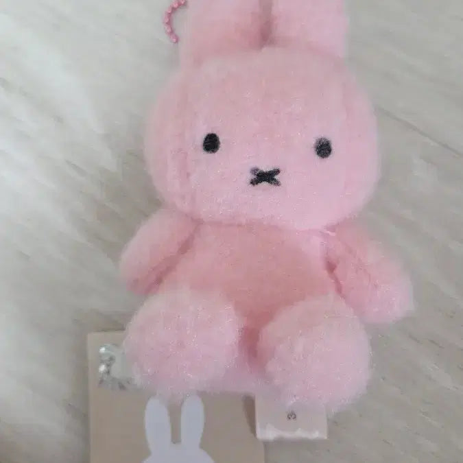 [BUNJANG] Miffy Plush Keychain Pink / 미피 인형 키링