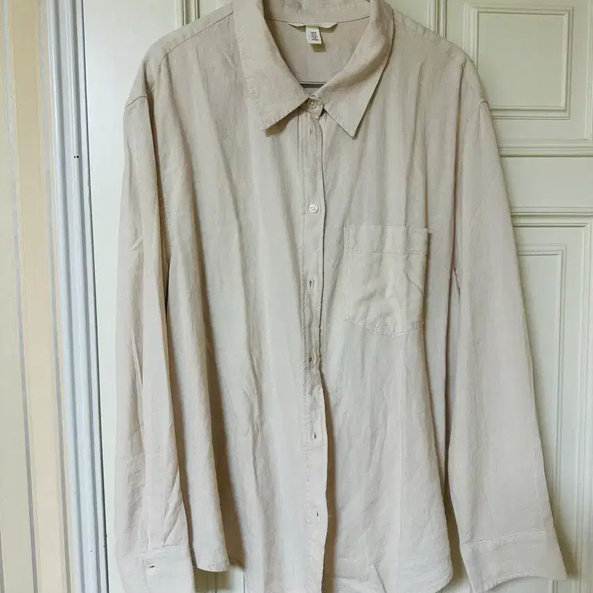 [BUNJANG] H&amp;M Linen Blend Shirt / (1)(마지막가격)(새상품)H&amp;M린넨블렌드 셔츠