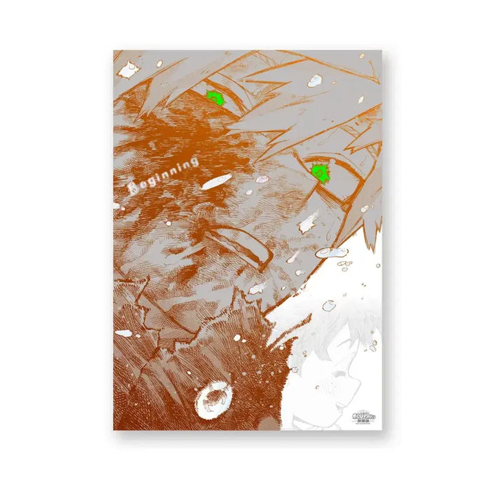 [SOLD OUT] 나의 히어로 아카데미 포스터 더비기닝 전시회 원화전