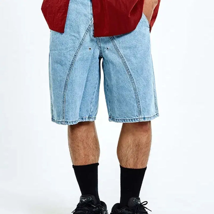 [BUNJANG] 51PERCENT Denim Bermuda Shorts / 51PERCENT 데님 버뮤다 팬츠 32-33 /남여공용