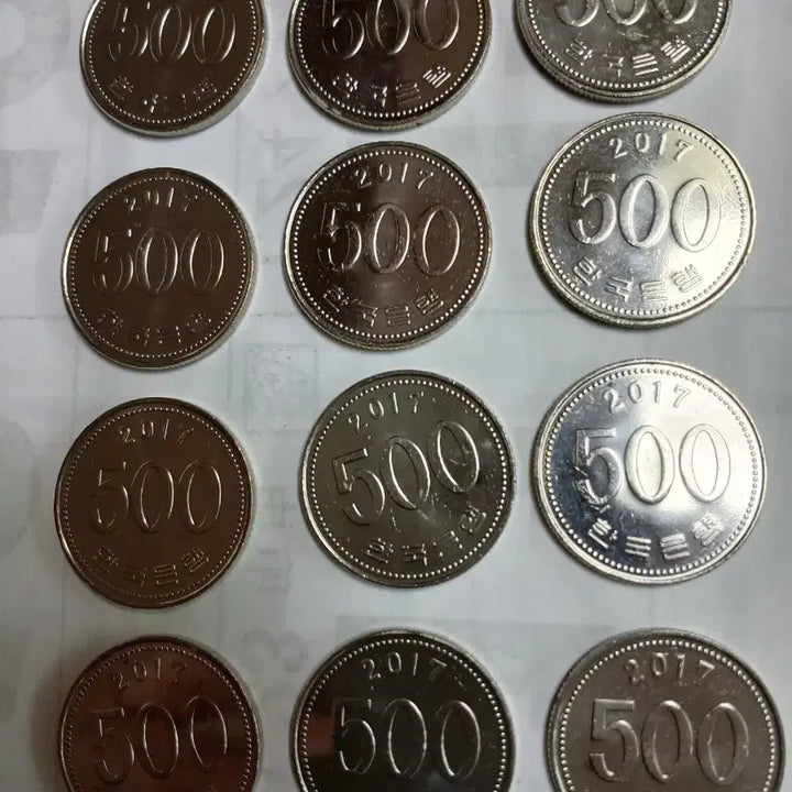 [BUNJANG] 2017 500 Won Coin / 2017년 500원 동전