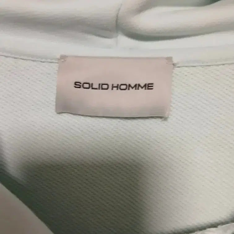 [BUNJANG] Solid Homme Mint Hoodie 50 Size / 솔리드옴므 민트색 후드티 50사이즈 105  일부얼룩 헤짐