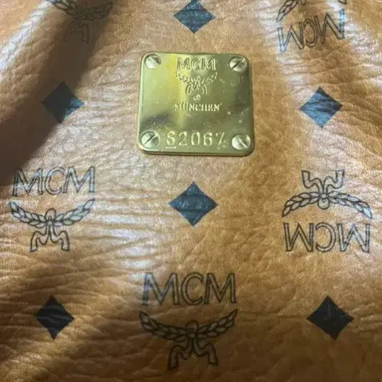 [BUNJANG] MCM Shoulder Bag Brown / MCM 가방 숄더백 브라운
