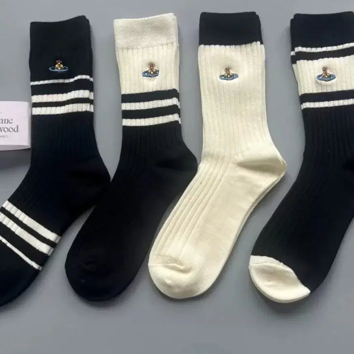 [SOLD OUT] 비비안웨스트우드 양말4종 세트