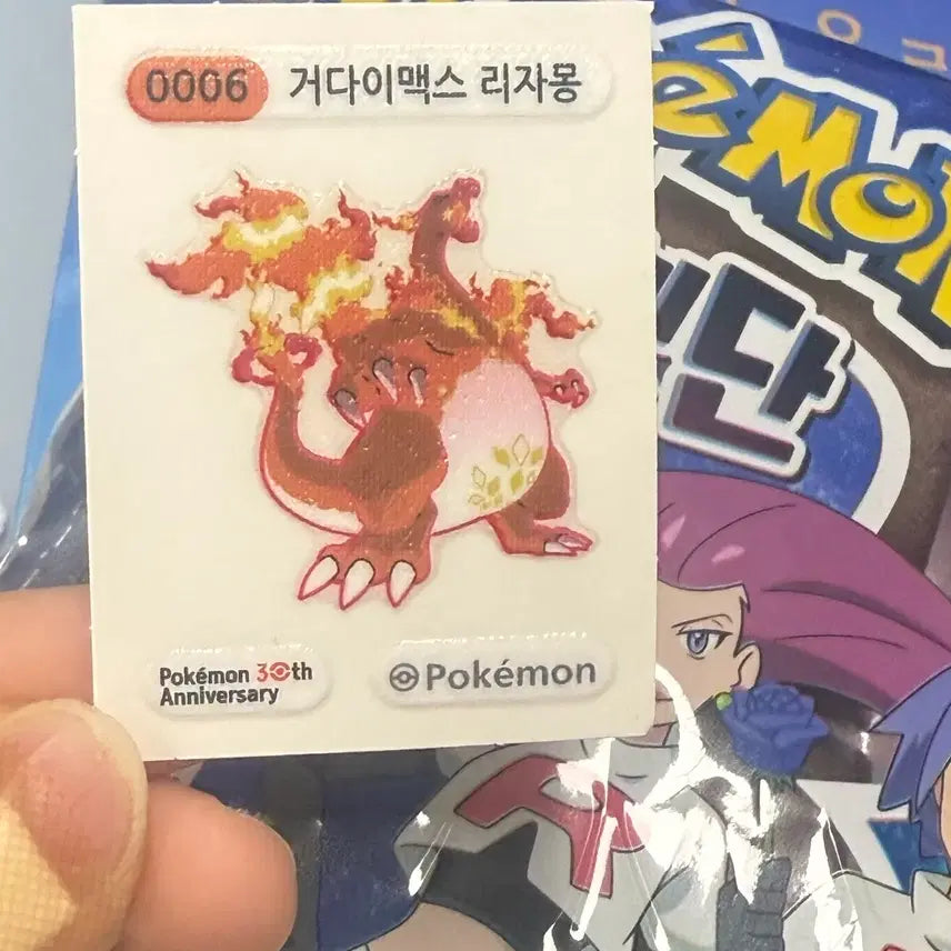 [BUNJANG] Gigantamax Charizard Sticker / 거다이맥스 리자몽 띠부씰 팔아요