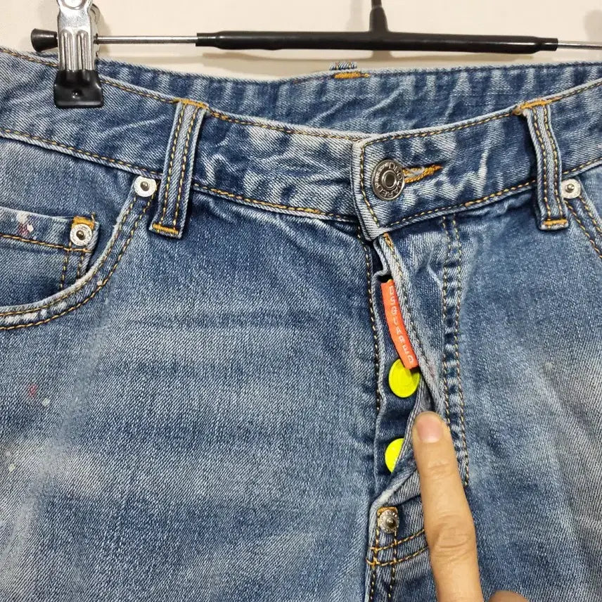 [BUNJANG] Dsquared2 Denim Shorts / 디스퀘어드2 데님 스판 반바지