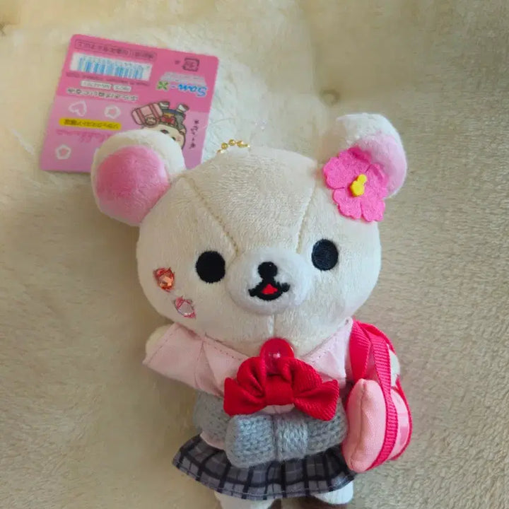 [BUNJANG] Korilakkuma Kogal School Uniform Mascot / 코리락쿠마  교복 마스코트 현물