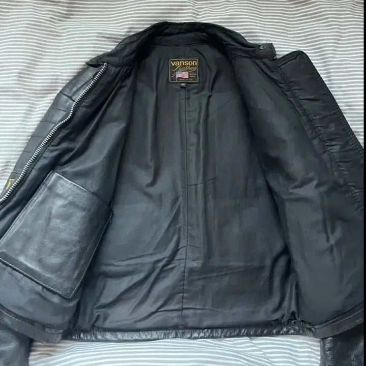 [SOLD OUT] VANSON 밴슨 TC 와펜 라이더 자켓