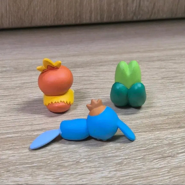 [BUNJANG] Pokemon 3rd Generation Starter Set Figure / 급처) 포켓몬 피규어 고전 가챠 3세대 스타팅 세트