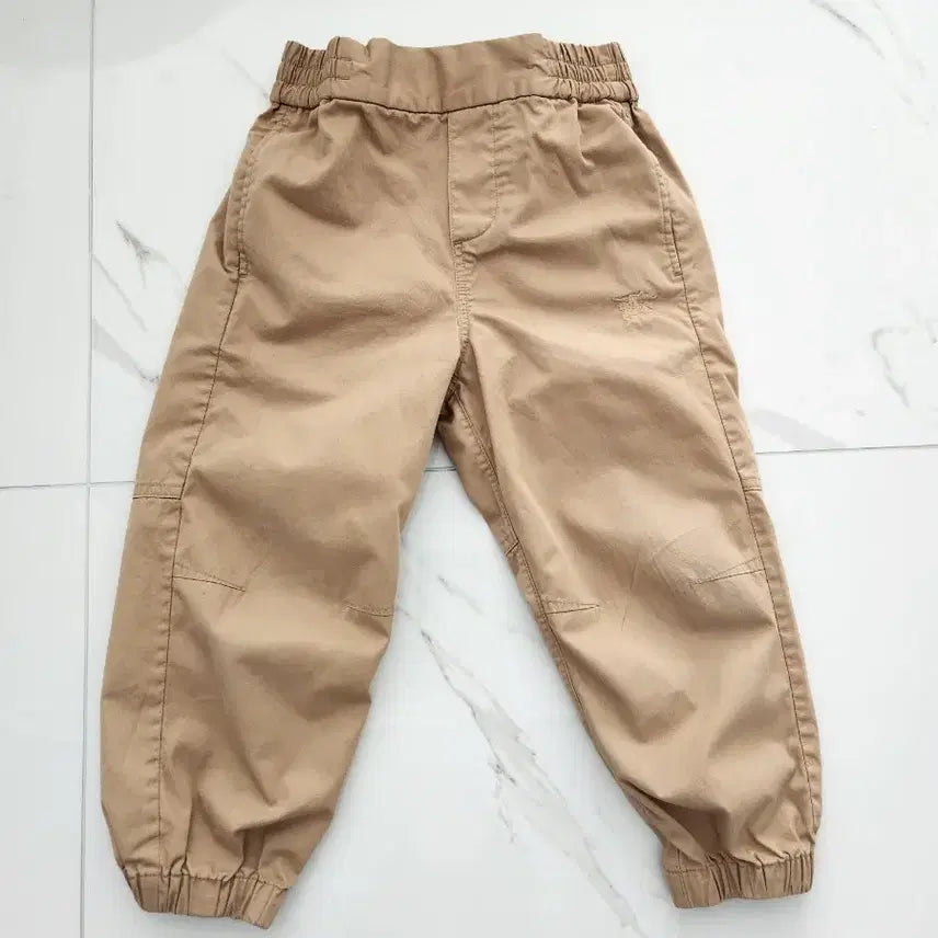 [BUNJANG] Burberry Kids Beige Jogger Pants (4Y) / 버버리 키즈 베이지 조거 팬츠4Y(신상택)