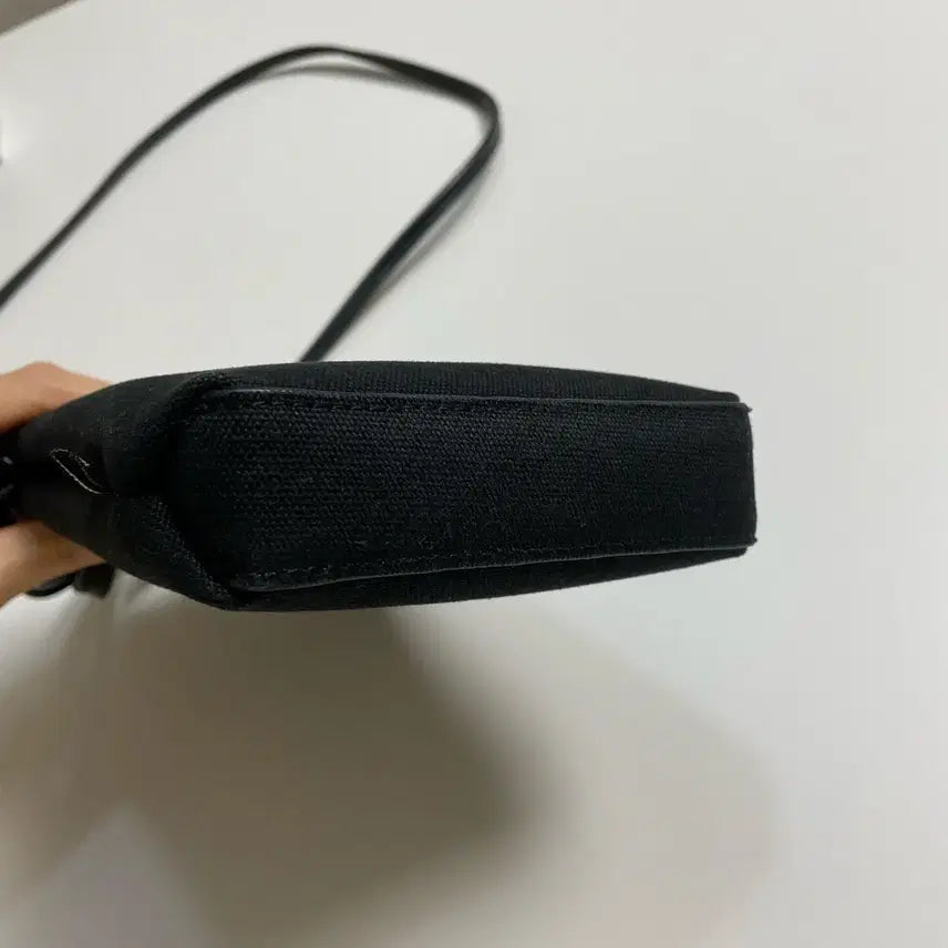 [BUNJANG] Kangol Black Mini Crossbody Bag / 캉골 블랙 미니 크로스백
