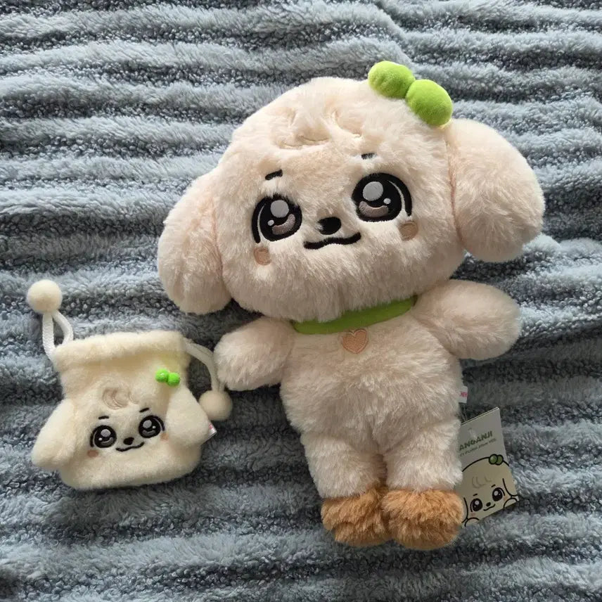[SOLD OUT] 아이브 안유진 인형 미니브 강안지 스쿨팝업 30cm 주머니