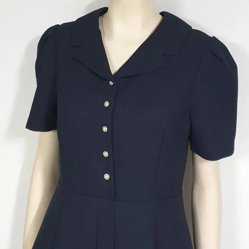 [BUNJANG] Adela Navy Spring/Summer Dress M / Adela 네이비 봄여름 원피스 M