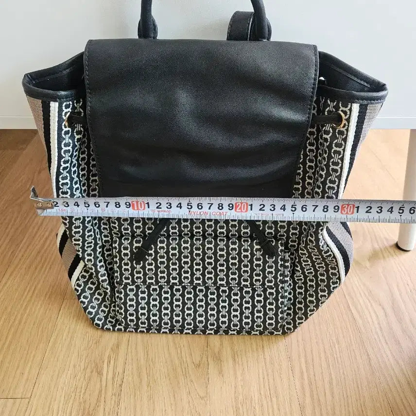[BUNJANG] Tory Burch Gemini Link Canvas Backpack / 토리버치 제미나이 링크 캔버스 백팩