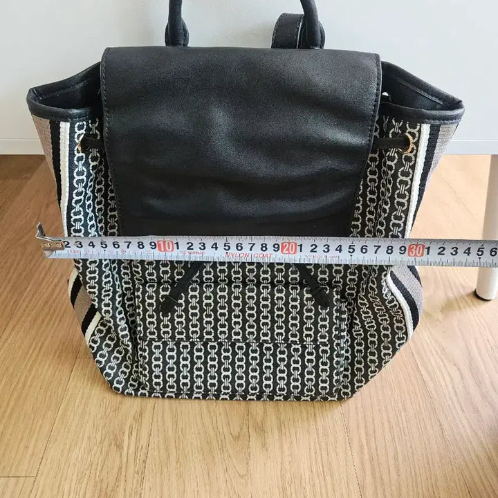 [BUNJANG] Tory Burch Gemini Link Canvas Backpack / 토리버치 제미나이 링크 캔버스 백팩