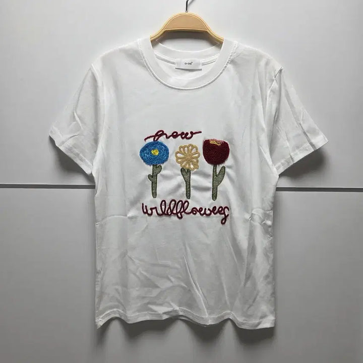 [BUNJANG] Flower Art T-Shirt / (새제품)플라워 아트 티셔츠