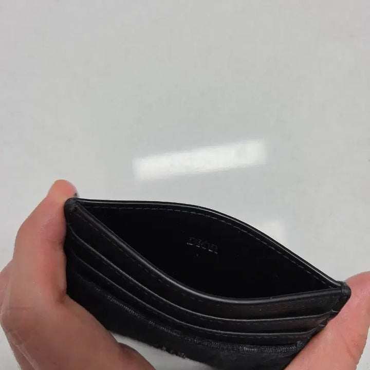 [SOLD OUT] 디올 오블리크 카드지갑 블랙