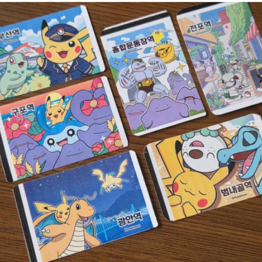 [BUNJANG] Pokemon Capsule Station Busan Ticket Full Set / 포켓몬스터  캡슐스테이션 부산 티켓 풀세트 ㅍㅍㅍ