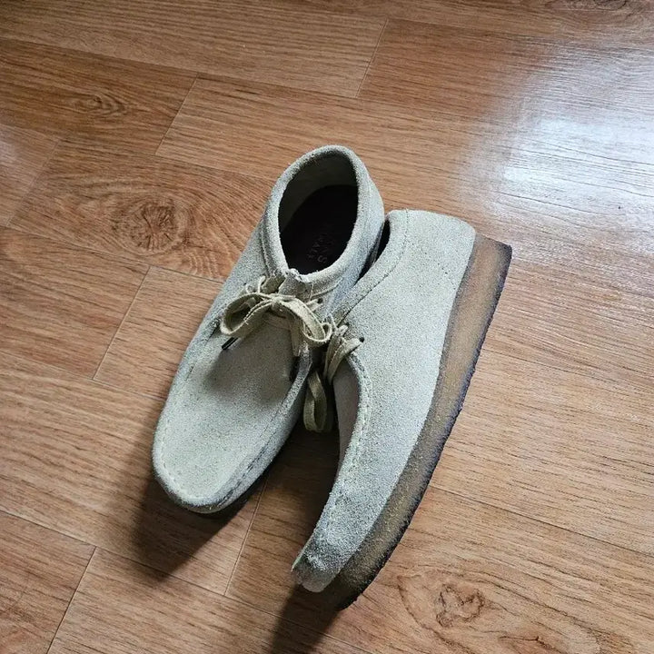[BUNJANG] Clarks Wallabee Maple Suede Shoes / 클락스 왈라비 메이플 스웨이드 265