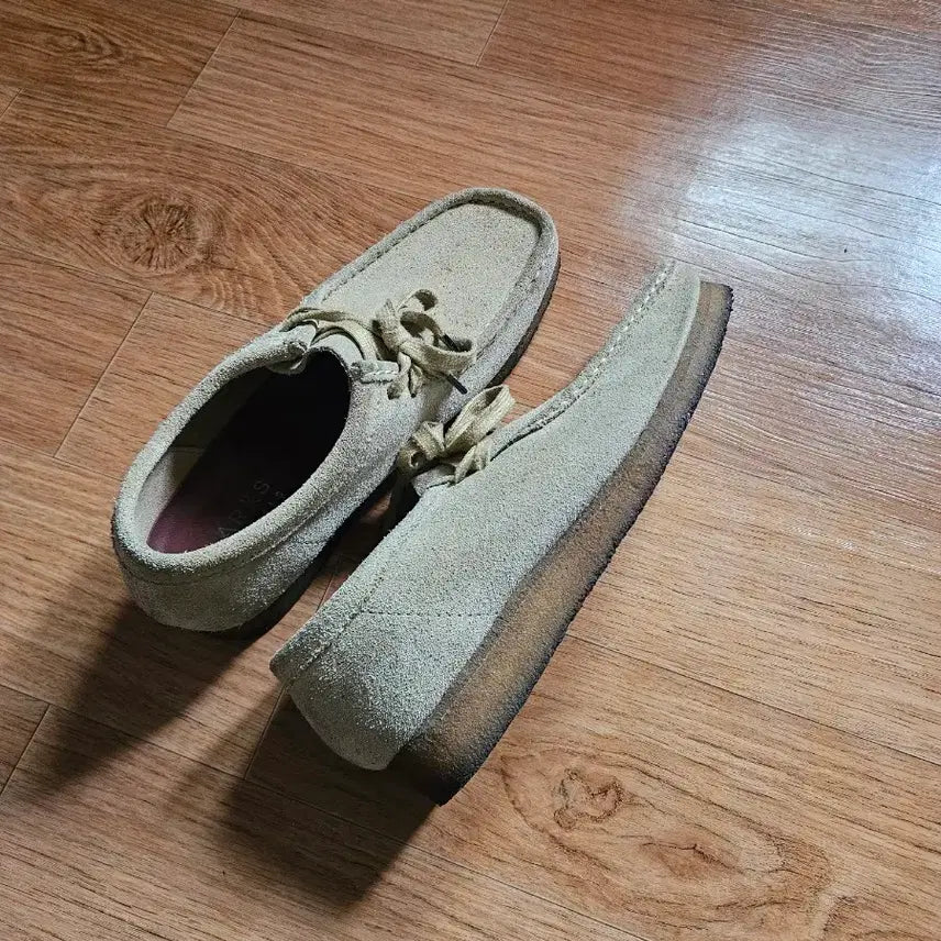 [BUNJANG] Clarks Wallabee Maple Suede Shoes / 클락스 왈라비 메이플 스웨이드 265