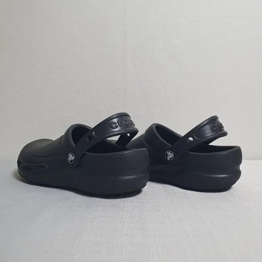 [BUNJANG] Crocs Bistro Work Clog Sandals Black / 240mm 크록스 샌들 비스트로 워크 클로그 블랙 W7