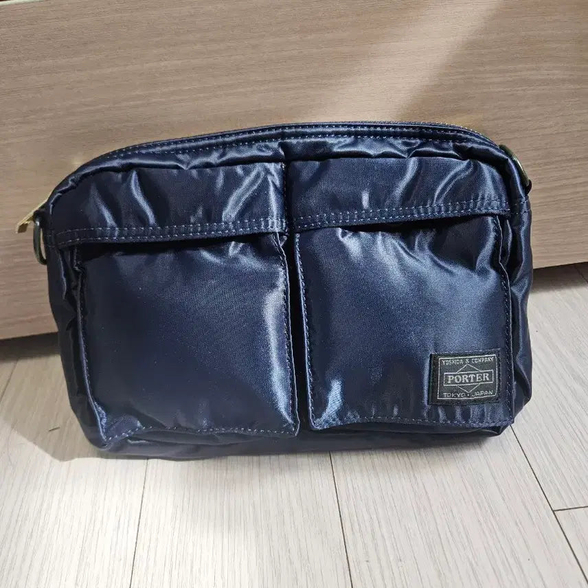 [SOLD OUT] 요시다 포터 뉴탱커 슬링백 아이언 블루