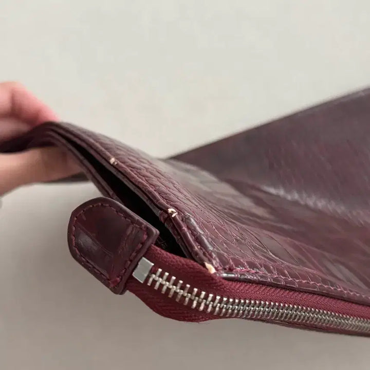 [SOLD OUT] ZARA MAN 자라 맨 클러치 버건디