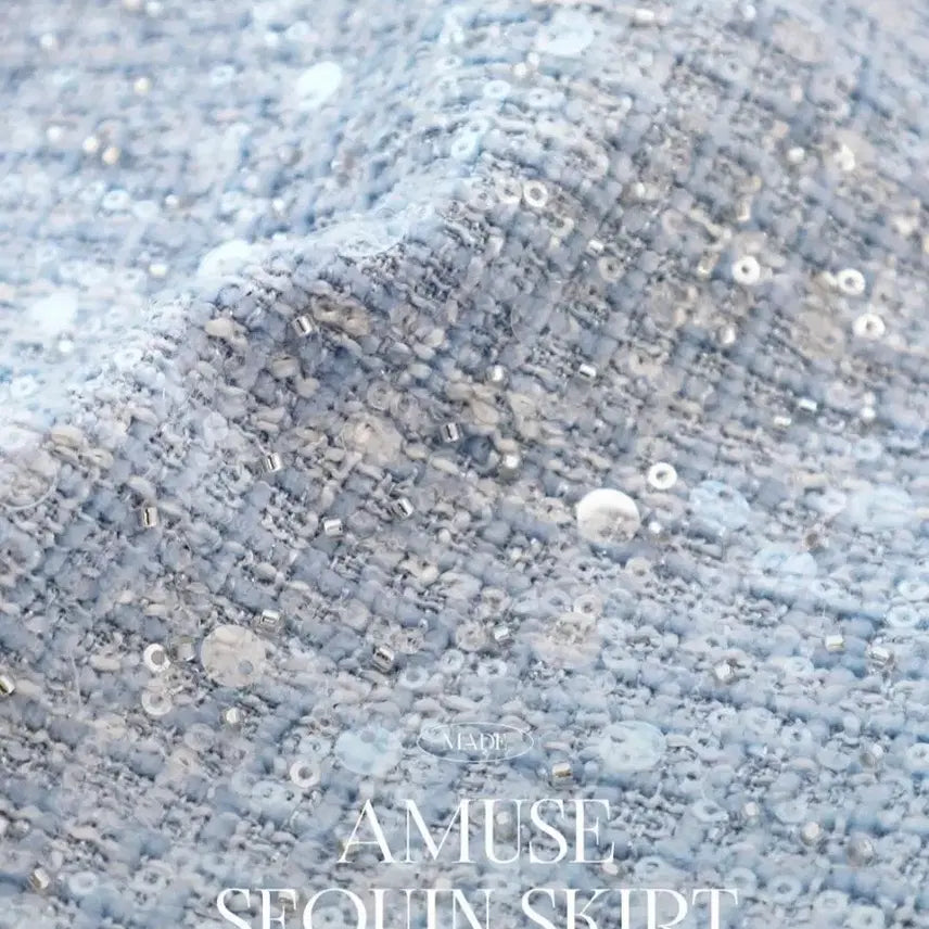 [BUNJANG] Chix Label Amuse Sequin Mini Skirt / 칙스라벨 "어뮤즈 시퀸스커트 M사이즈"