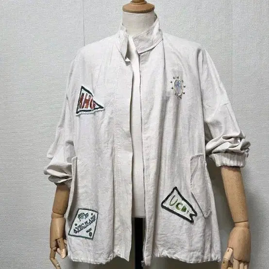[BUNJANG] Benetton Linen Jacket / 베네통 마 자켓