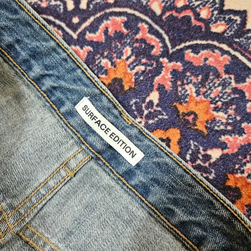[SOLD OUT] 서피스에디션 로스트 스트레이트 데님 팬츠 S size