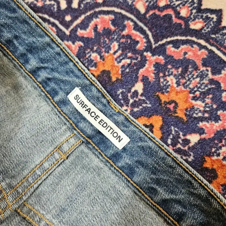 [SOLD OUT] 서피스에디션 로스트 스트레이트 데님 팬츠 S size