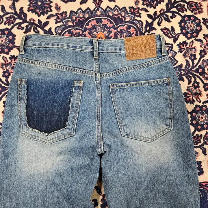 [SOLD OUT] 서피스에디션 로스트 스트레이트 데님 팬츠 S size