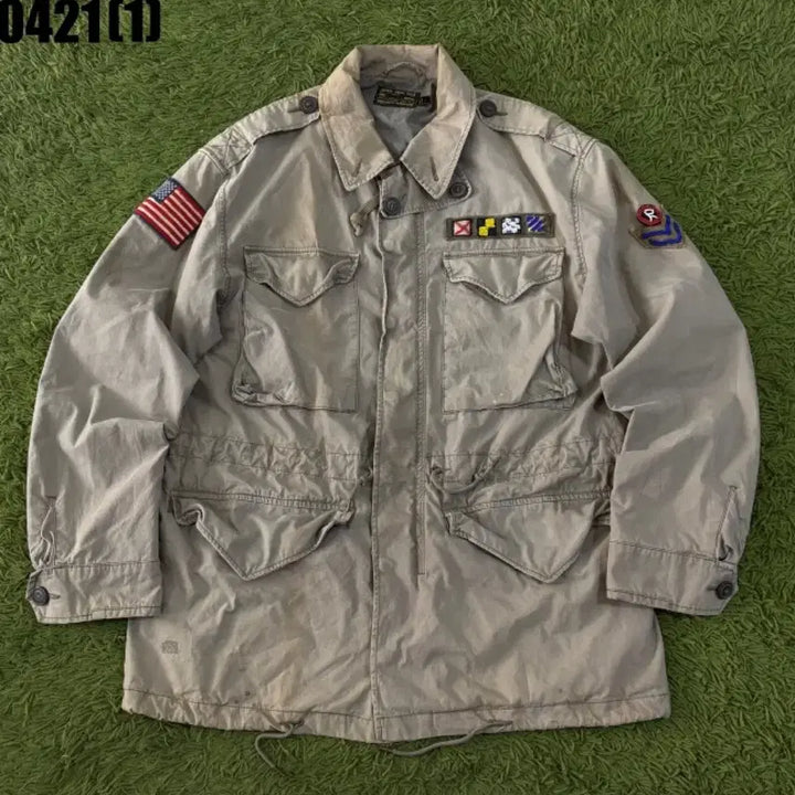 [SOLD OUT] 일본 빈티지 폴로 랄프로렌 밀리터리 필드자켓 L