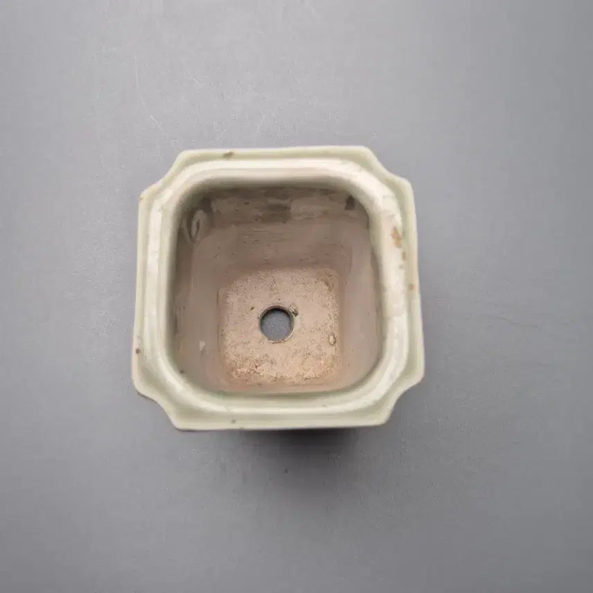 [SOLD OUT] [진품] 민국시대 용천요 청자 사방 화분 중국도자기 골동품 수집품