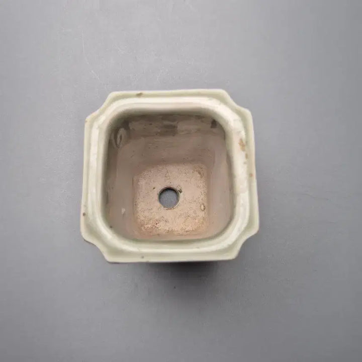 [SOLD OUT] [진품] 민국시대 용천요 청자 사방 화분 중국도자기 골동품 수집품