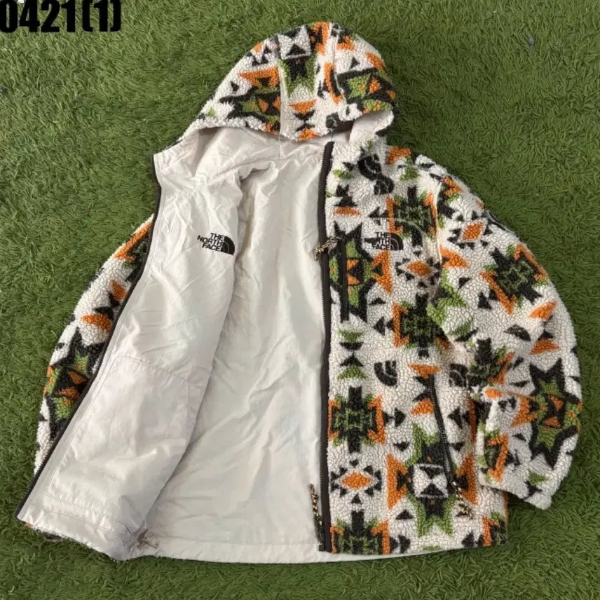 [SOLD OUT] 노스페이스 플리스 후리스 리버시블 집업 자켓 S