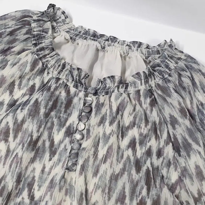 [BUNJANG] PAUL&amp;JOE Chiffon Tiered Dress / PAUL&amp;JOE 쉬폰 티어드원피스 66